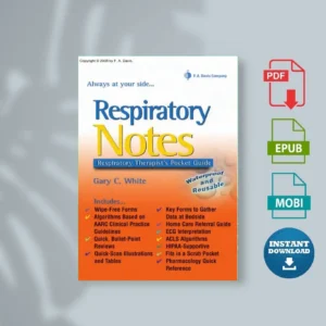 Respiratory Notes Respiratory Therapists Pocket Guide Daviss Notes Gary C. White [Ebook Epub Pdf ]