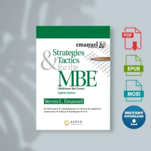 Strategies Tactics for the MBE Emanuel Bar Review Steven L. Emanuel [Ebook Epub Pdf ]